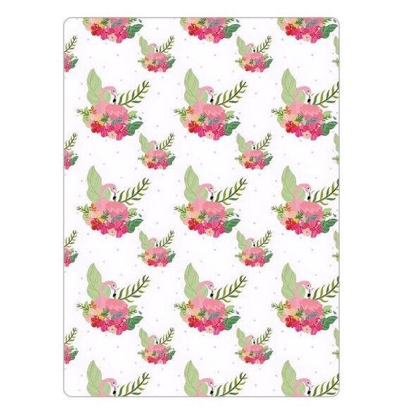 Colorful Flamingo Print Magnet - Picture 1 of 2